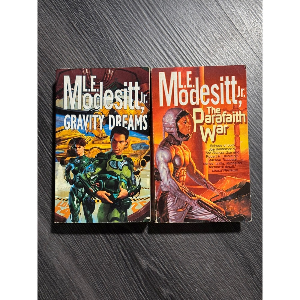 L.E. Modesitt Jr. Vintage Lot Gravity Dreams and The Parafaith War